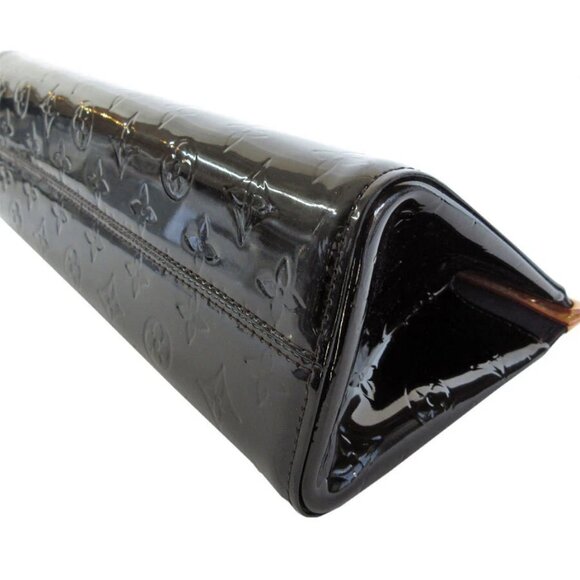 Auth LOUIS VUITTON Monogram Verinis Roxbury Drive Handbag Amarante Patent - Picture 7 of 12